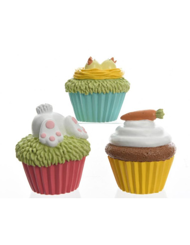 Kaemingk Cupcake In Resina Colori Assortiti