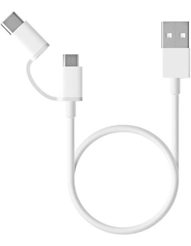 Xiaomi Mi 2 in 1 USB Cable Micro USB to Type C 30 cm