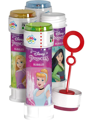 Dulcop Bolle di Sapone Disney Princess 60ml Bubble World Assortito