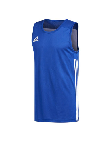 Adidas Canotta Uomo 3G SPEED REVERSIBLE JRS Azzurro DY6593