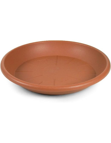 EURO 3 PLAST Sottovaso MEDEA Terracotta D. 44 x h. 5,8 cm