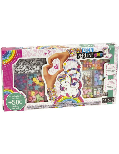 Nice Abc Perline Colorate Magic Unicorn 500 Pz