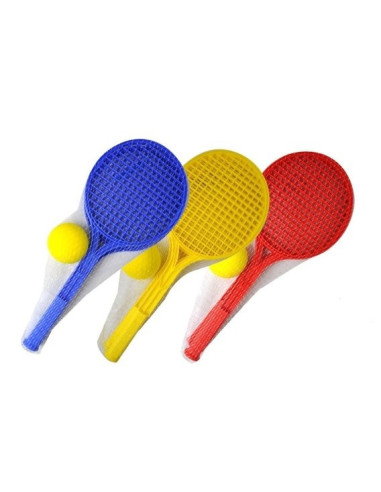 Tennis morbido 2 Racchette + pallina spugna