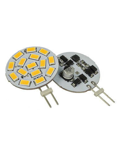 2 Pezzi Lampadine LED G4 Bispina DC AC 12V 24V 3