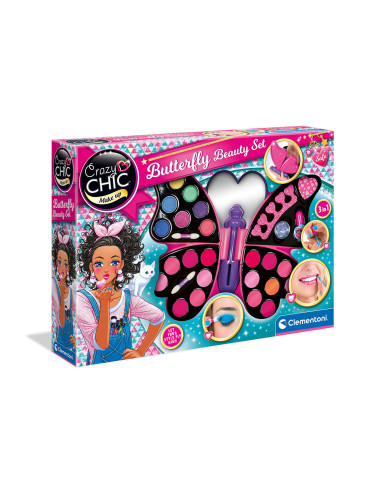 Butterfly Beauty set 4 in 1 Crazy Chic Clementoni