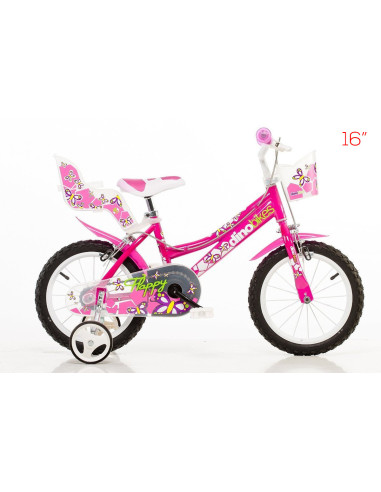 Bici 16" Girl omme Gonfiabili 2 freni