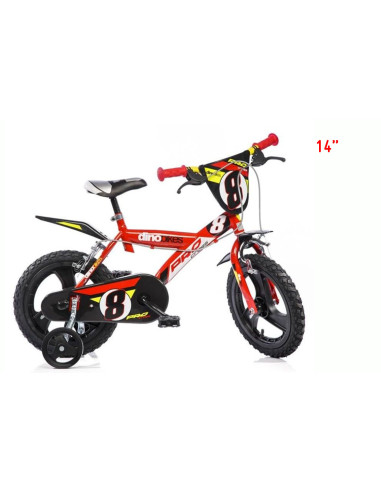 Bici 14" Ruote Gonfiabili 2 freni