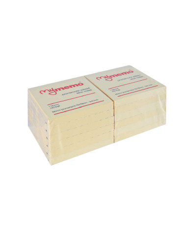 Post-it my memo 76x76 giallo cf.12