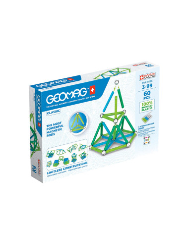 Geomag Clasisic Green Line 60 Pezzi