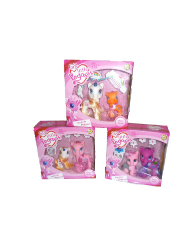 Pony Pegasus 2 personaggi con accessori beauty