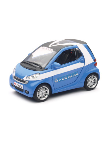 Auto Smart Fortwo Polizia 1:24