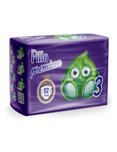 PILLO Pannolini 4-9 kg 3 Midi PREMIUM