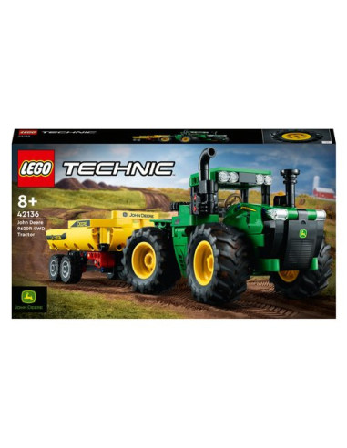 LEGO John Deere 9620R 4Wd Tractor TECHNIC 390 pz 42136