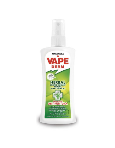 VAPE
Repellente insetti Derm Herbal flacone vapo 100 ml