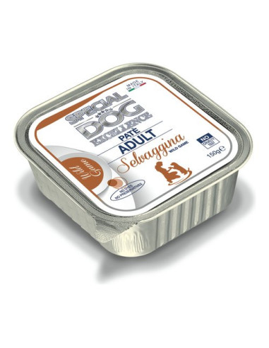 MONGE Patè cane SPECIAL DOG EXCELLENCE selvaggina Vaschetta 150 gr