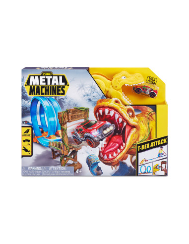 Metal Machine T-Rex Doppio Loop con Auto