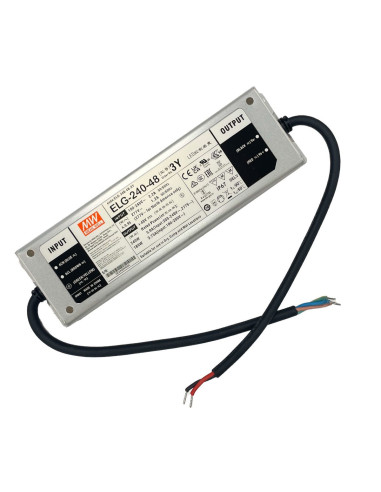 MeanWell ELG-240-48-3Y Alimentatore IP67 200W 48V 5A Input 220V e 110V