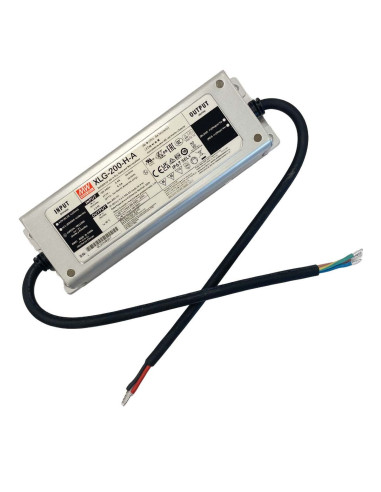 MeanWell XLG-200-H-A Led Driver Corrente Costante 3500mA 27-56V 200W IP67 Input 220V e 110V