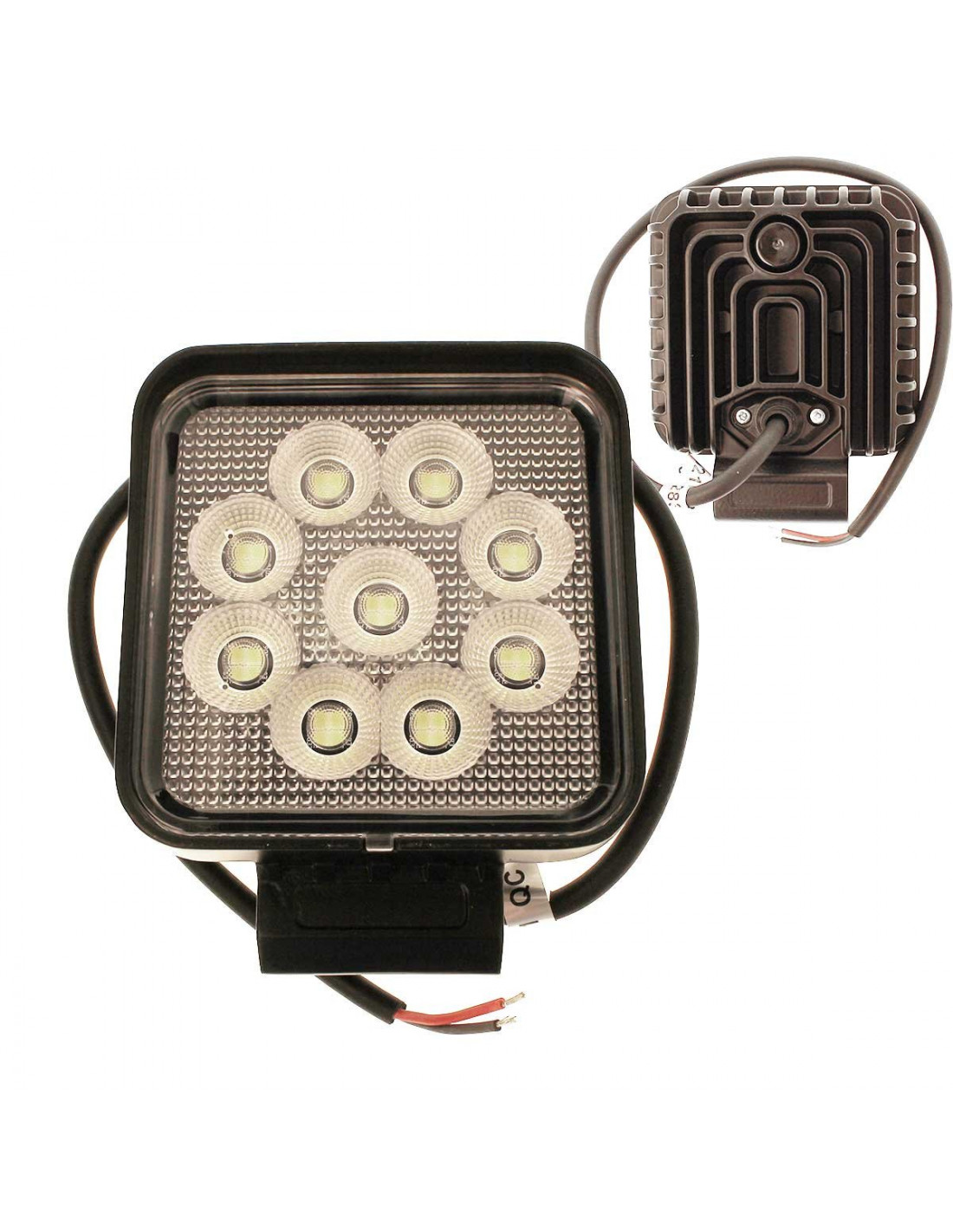 Faro 12 Led Luce Bianca Per Auto Fuoristrada Supplementare 36 W