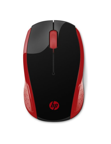 Mouse Hp 2HU82AA ABB 200 Wireless Empress red