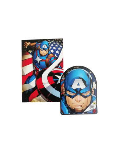 Puzzle 3D Latta Capitan America