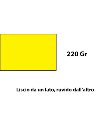 Cartacrea Elle Erre Giallo 35x50 cm 10 pezzi