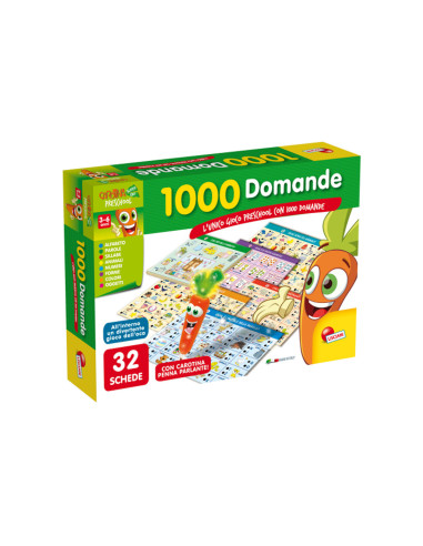 Carotina 1000 domande Lisciani Giochi