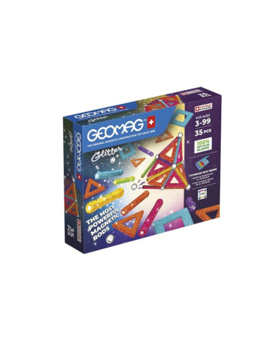 Geomag Glitter 35 pz Recycled