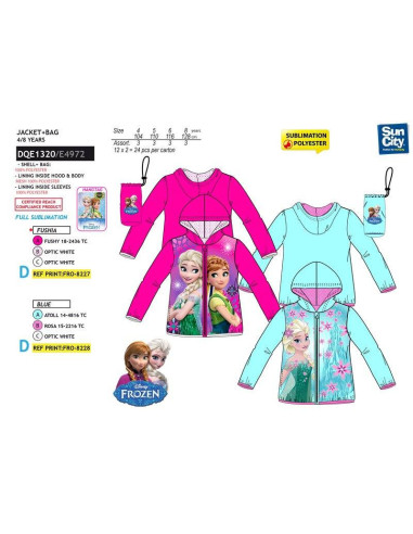 K-WAY BAMBINA FROZEN DQE1320 TAGLIA 8 ANNI- Il Tuo Compagno Affidabile per Tutte le Avventure