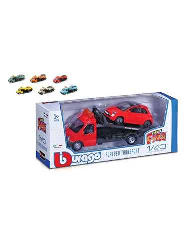 Bburago Carro Attrezzi con auto 1:43