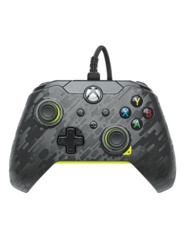 Gamepad PDP 049-012 CMGY XBOX Electric Carbon Wired - Schiaccia la Concorrenza con Stile!