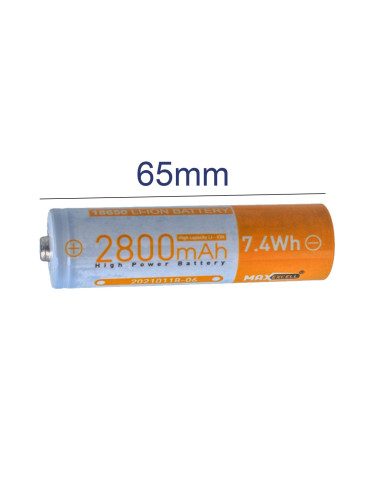 Pila Batteria 18650 Ricaricabile 2800mAh 3