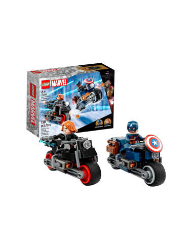 Super Hero Marvel Motocicletta Black Widow