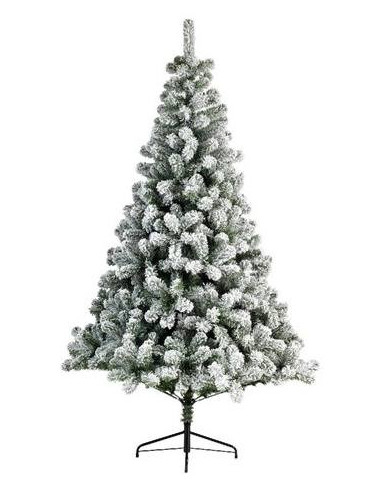 Everlands Albero Di Natale Imperial Innevato 150 Cm, Diamentro 97 Cm, Apertura A Ombrello