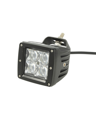 Faro Led Fanale Spot 20W Angolo Luce Stretta Beam 30 Gradi Lente 5D Connettore DT Inclusi Per Auto Camion Barca