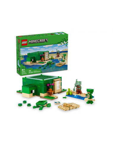 Lego Minecraft Beach House della Tartaruga