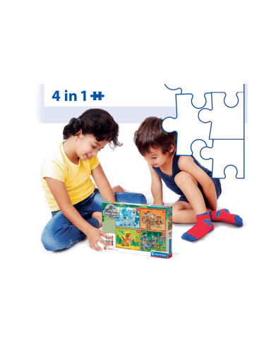 Puzzle 4IN1 assortiti