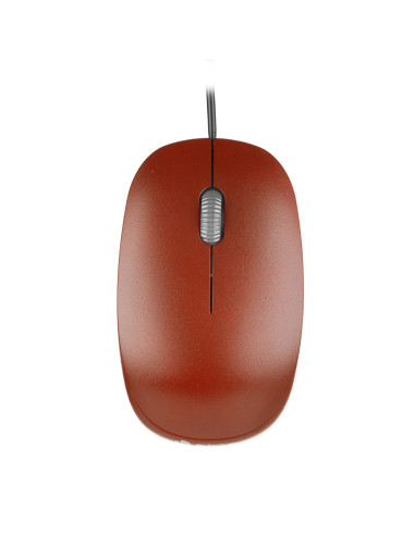 DA COMPLETARE NGS FLAME RED - Mouse Ottico 1000dpi con Cavo USB, Mouse per Computer o Laptop con 3 Pulsanti, Ambidestro, Rosso