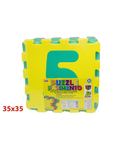 Tappeto puzzle pavimento numeri Kidz corner