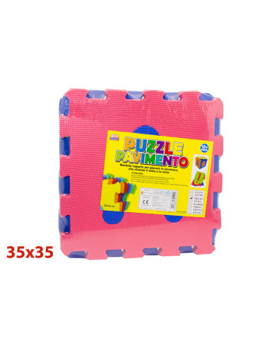 Tappeto puzzle pavimento lettere Kidz corner