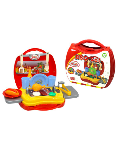 Valigetta Barbecue con accessori Kidz Corner