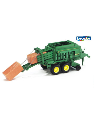 Rimorchio Pressaballe John Deere