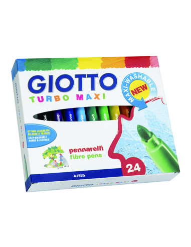 Pennarelli Giotto Turbo Maxi 24 pezzi