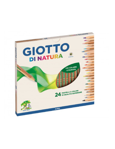 Pastelli Giotto di Natura da 24 pezzi