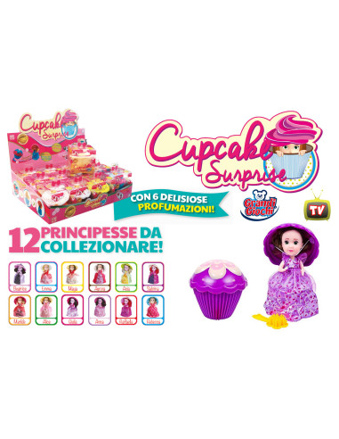 Cupcake Surprise bambola 12 assortite Grandi Giochi