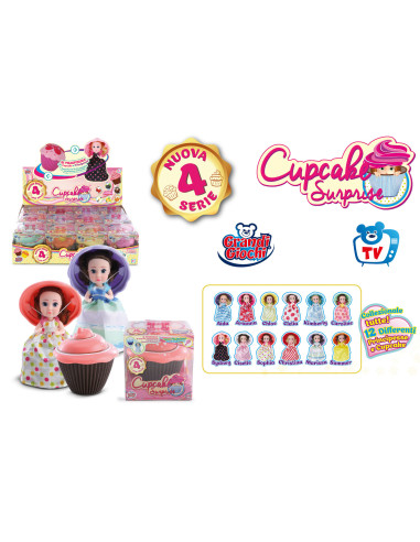 Cupcake Surprise 12 Bambole 4o Serie Venduta singolarmente