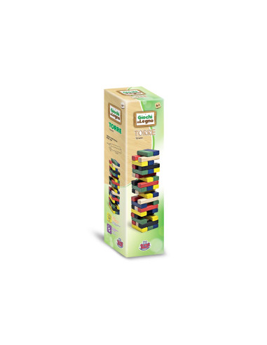 Torre Colorata in legno Grandi Giochi