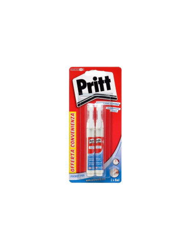 Pritt Correttore Pocket Pen 8 ml bls.2 pezzi