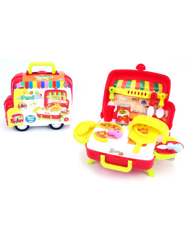 Camioncino Pizza 21 Accessori Playset