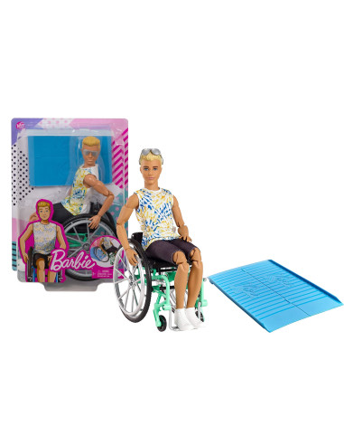 Ken Fashionistas con Sedia a Rotelle